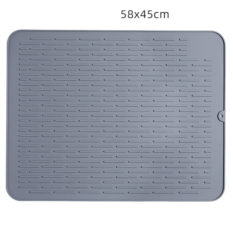 Silikon-Abtropfmatte XL, Grau – Bild 1 | LuxeStyle