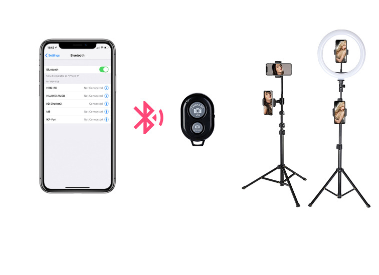 Live Ringlicht 26cm für Beauty & Selfie