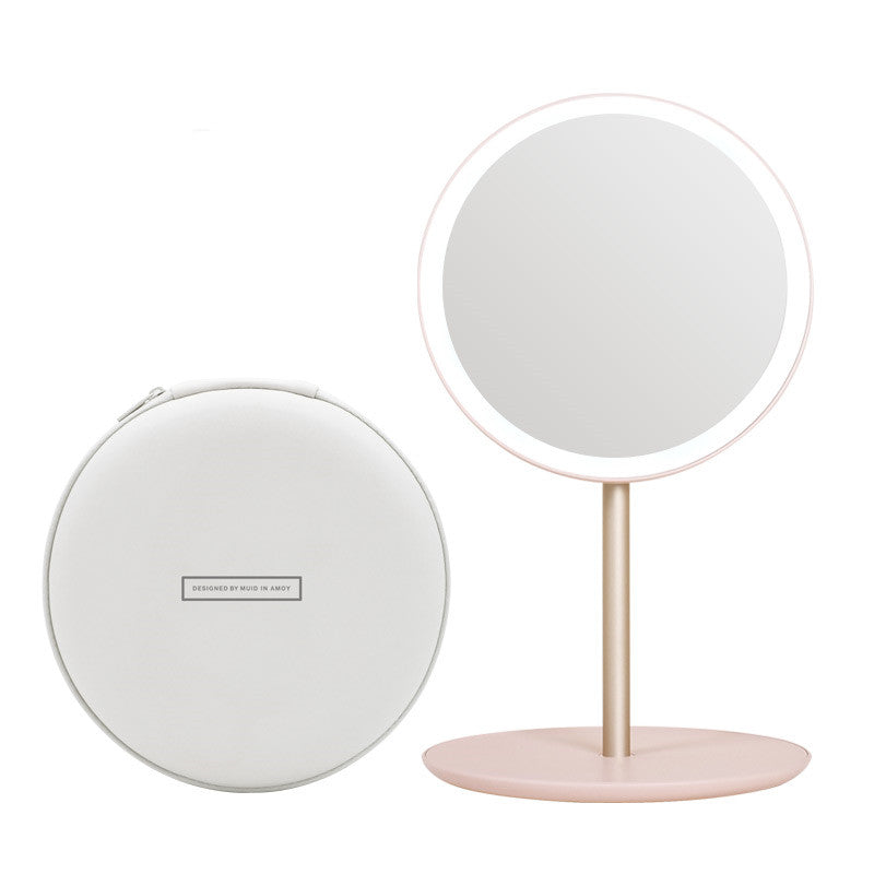 Portables LED-Makeup-Spiegelset