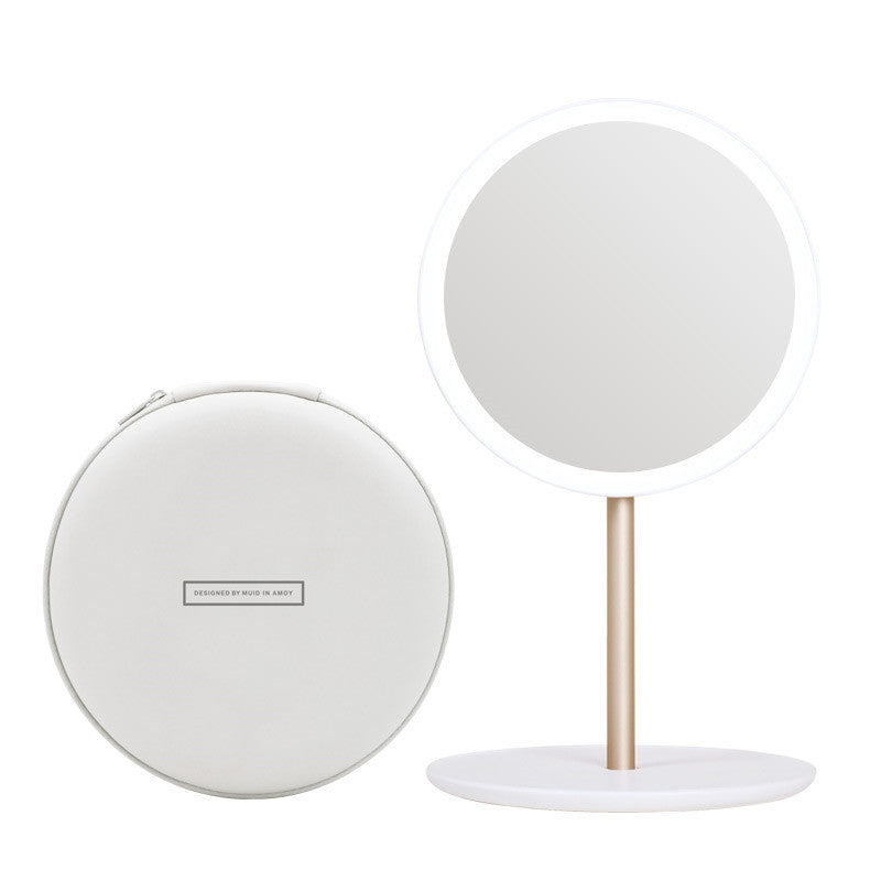 Portables LED-Makeup-Spiegelset