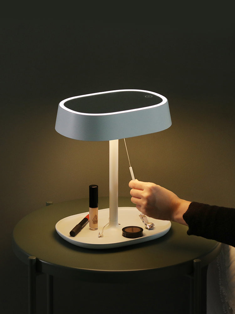 Portables LED-Makeup-Spiegelset