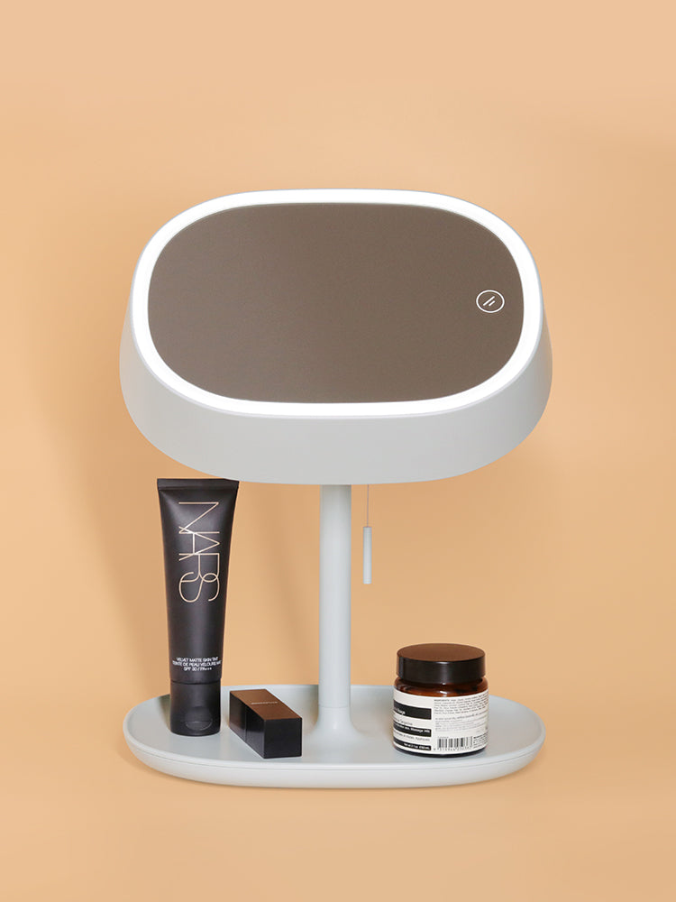 Portables LED-Makeup-Spiegelset