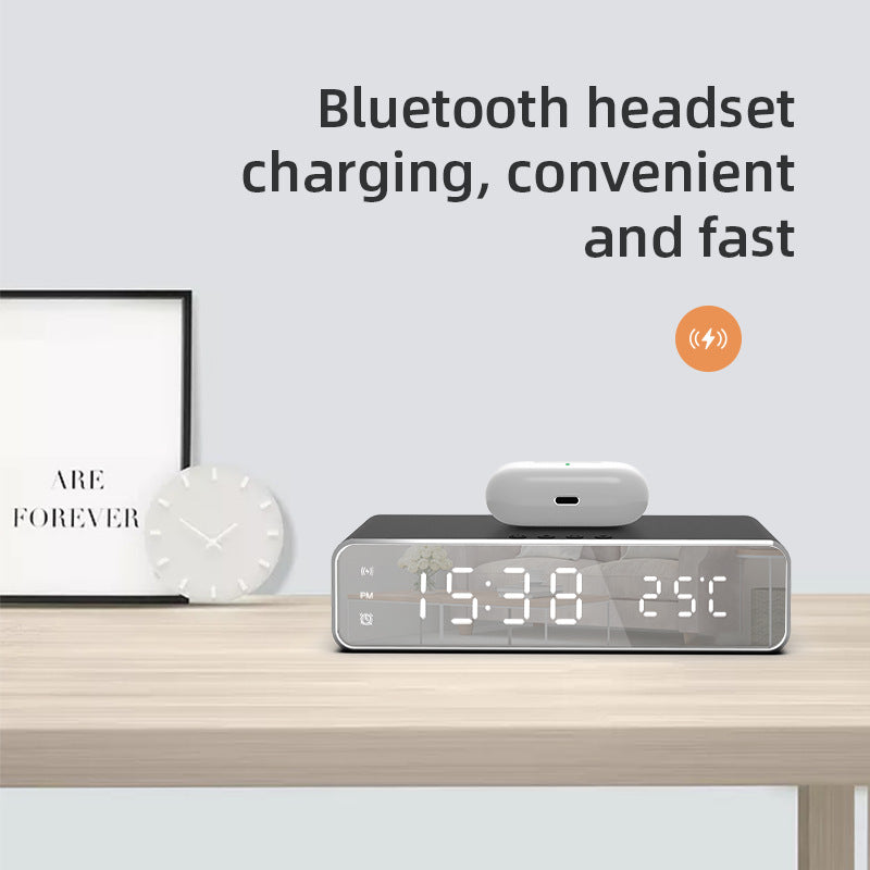Kabelloses Ladegerät mit Uhr und Thermometer – Bild 2 | LuxeStyle