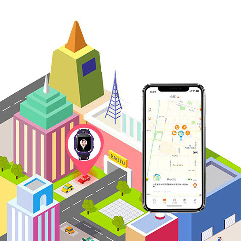 Q19 Kinder Smartwatch mit GPS | LuxeStyle
