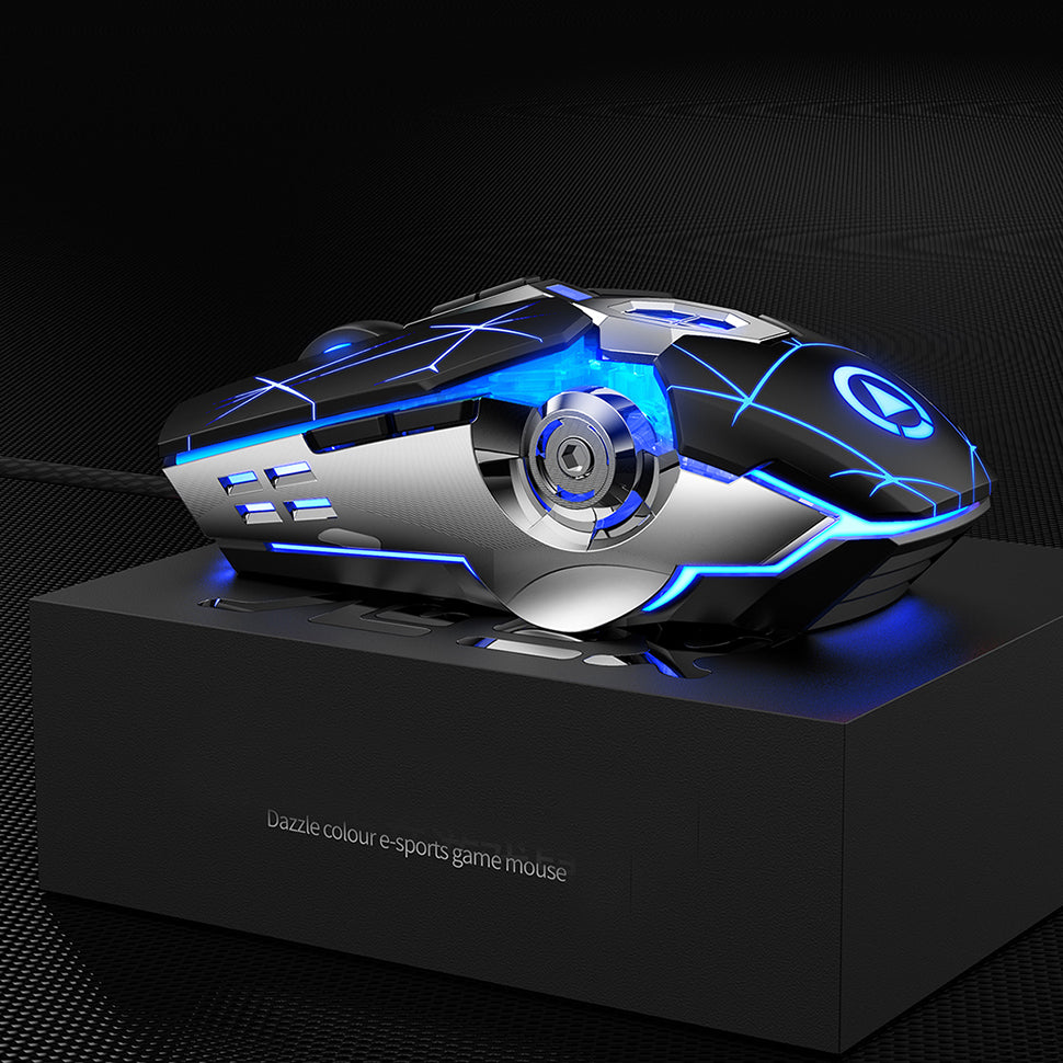 Leise Gaming Maus mit anpassbarer DPI | LuxeStyle