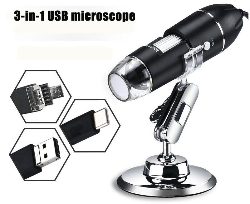 Digitales USB-Mikroskop mit HD-Auflösung