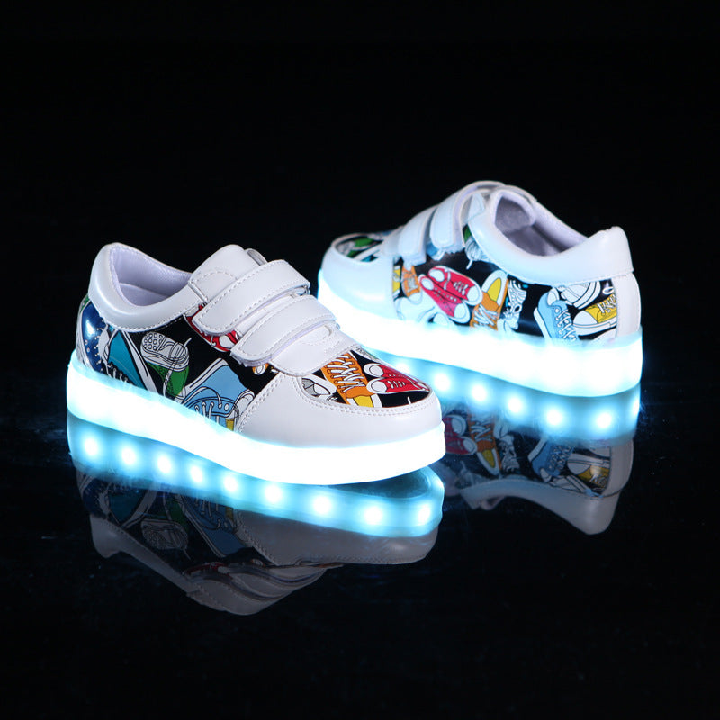 Leuchtende Kinderschuhe mit LED-Lichtern – Bild 4 | LuxeStyle
