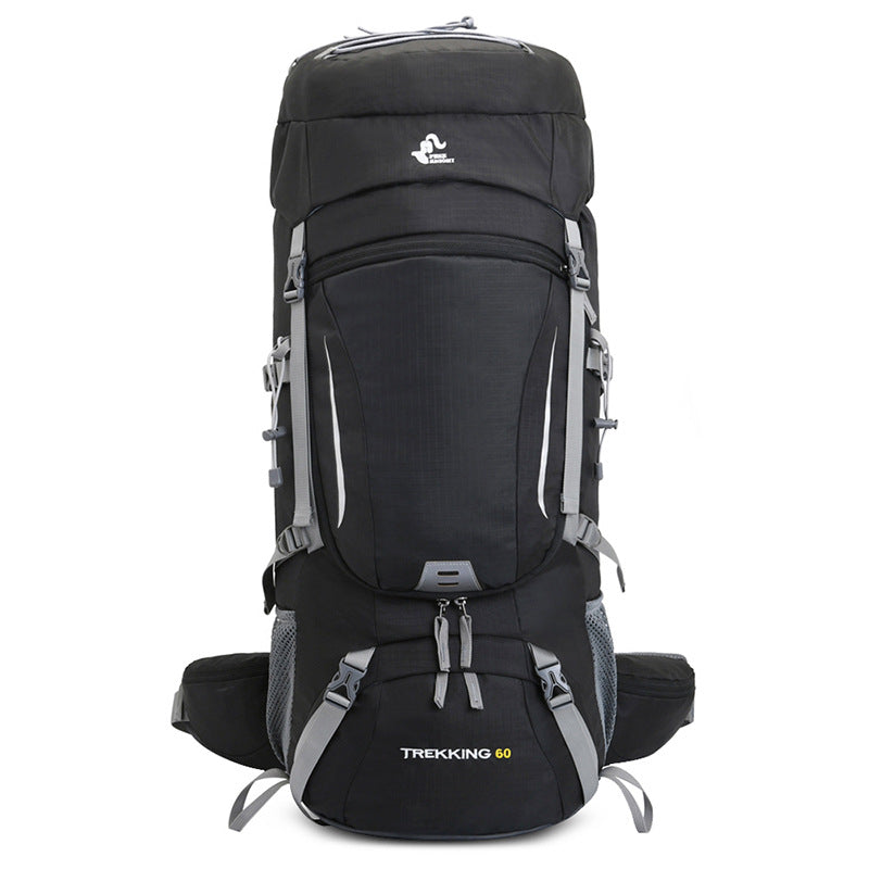 Wanderrucksack 60L mit Regenhülle – Bild 2 | LuxeStyle