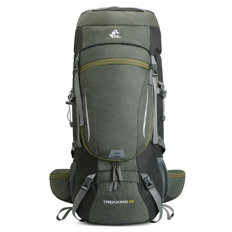 Wanderrucksack 60L mit Regenhülle – Bild 5 | LuxeStyle