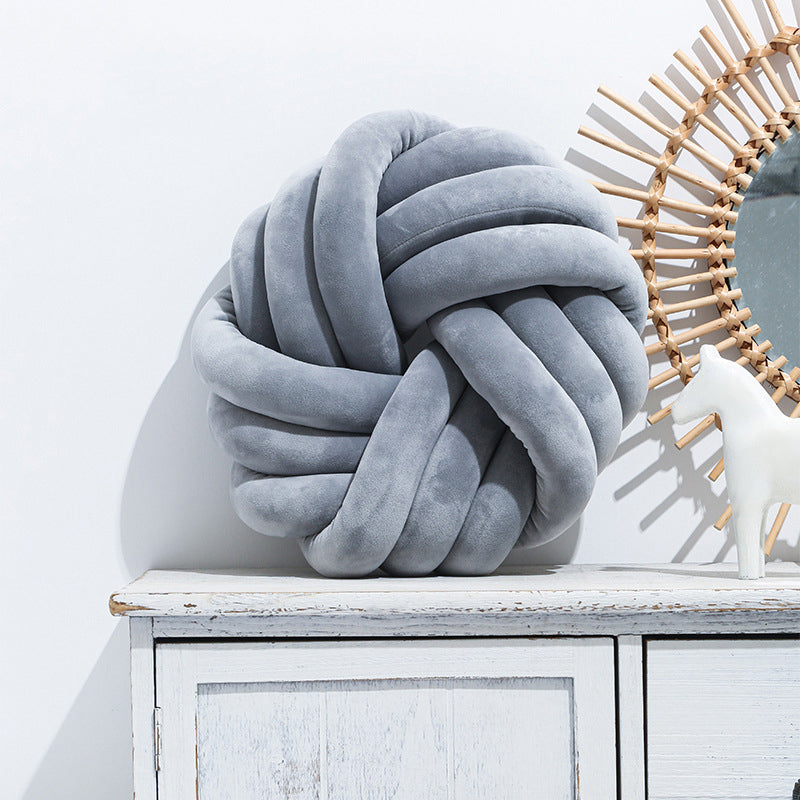 Knoten Kissen – Dekokissen für Sofa & Büro