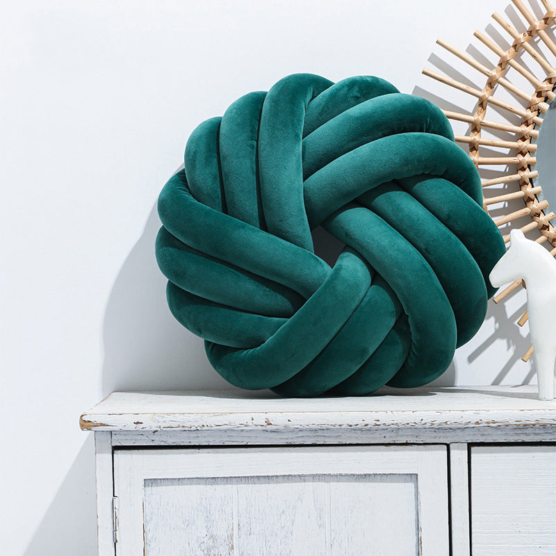 Knoten Kissen – Dekokissen für Sofa & Büro