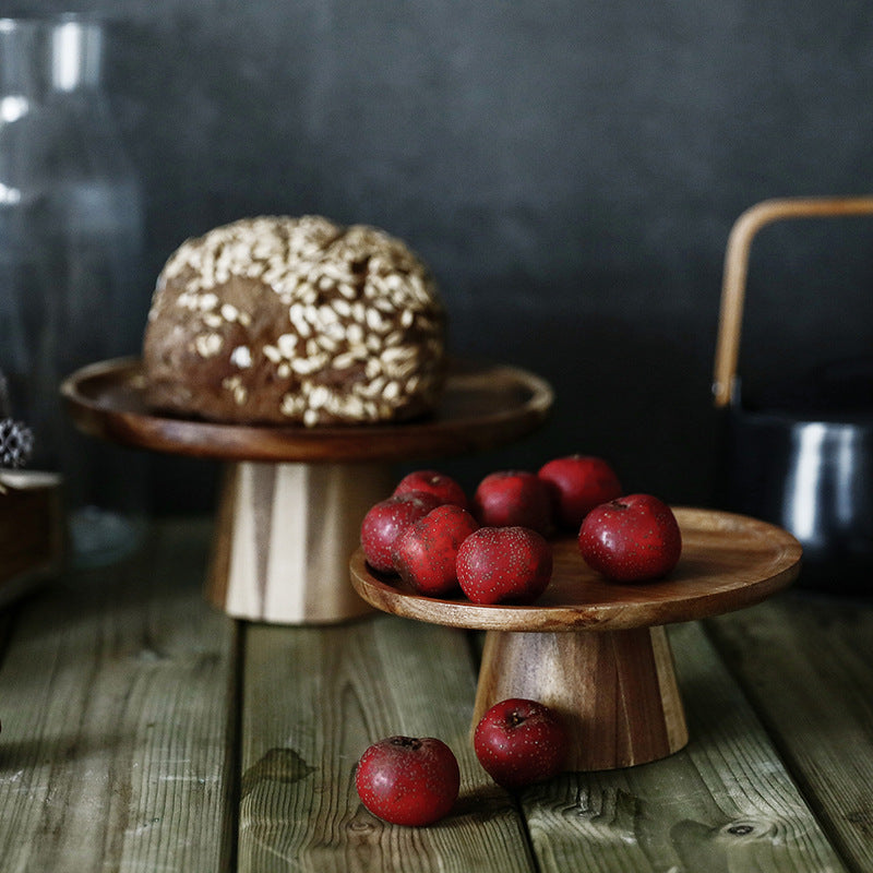 Holz-Servierplatte für Snacks und Dekoration – Bild 5 | LuxeStyle