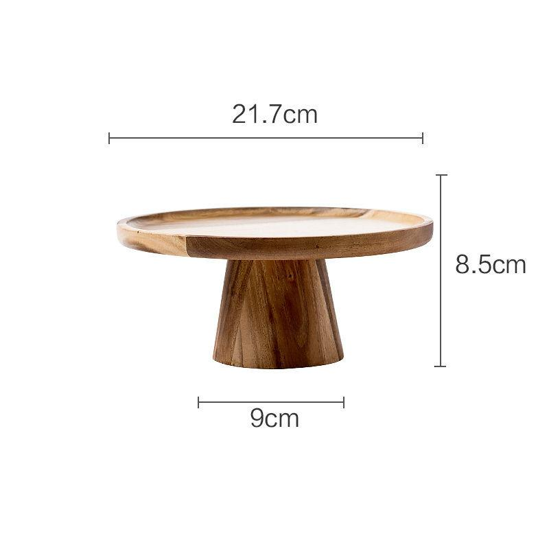 Holz-Servierplatte für Snacks und Dekoration – Bild 4 | LuxeStyle