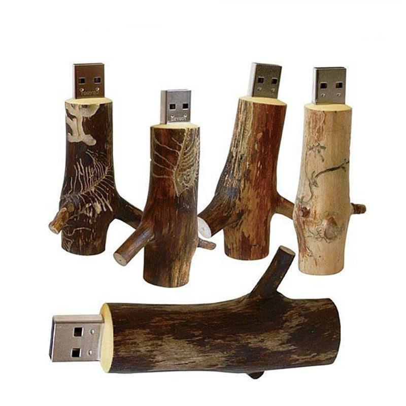 USB-Stick aus Naturholz (4 GB - 64 GB)