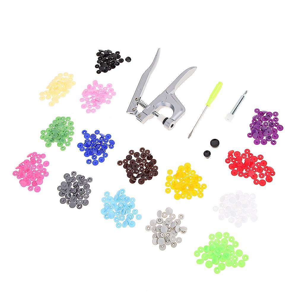 Druckknopfzange-Set mit 150 T5-Druckknöpfen – Bild 3 | LuxeStyle