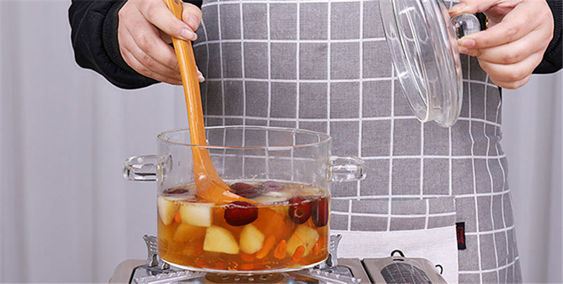 Glas-Topf für Herd – transparenter Mini-Suppentopf | LuxeStyle