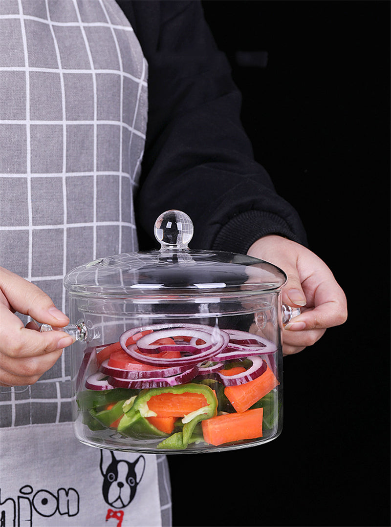 Glas-Topf für Herd – transparenter Mini-Suppentopf – Bild 10 | LuxeStyle