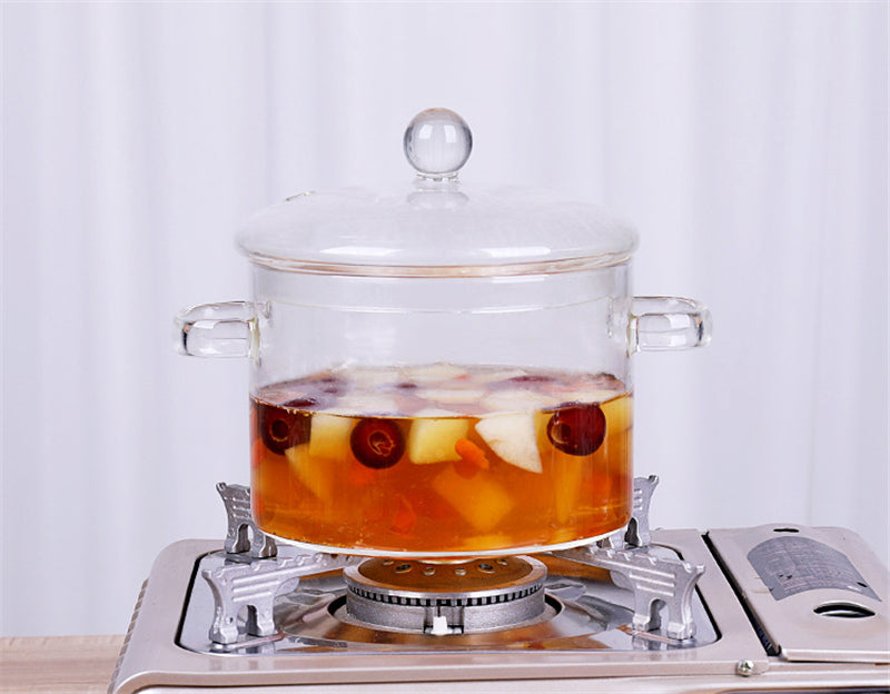 Glas-Topf für Herd – transparenter Mini-Suppentopf – Bild 11 | LuxeStyle