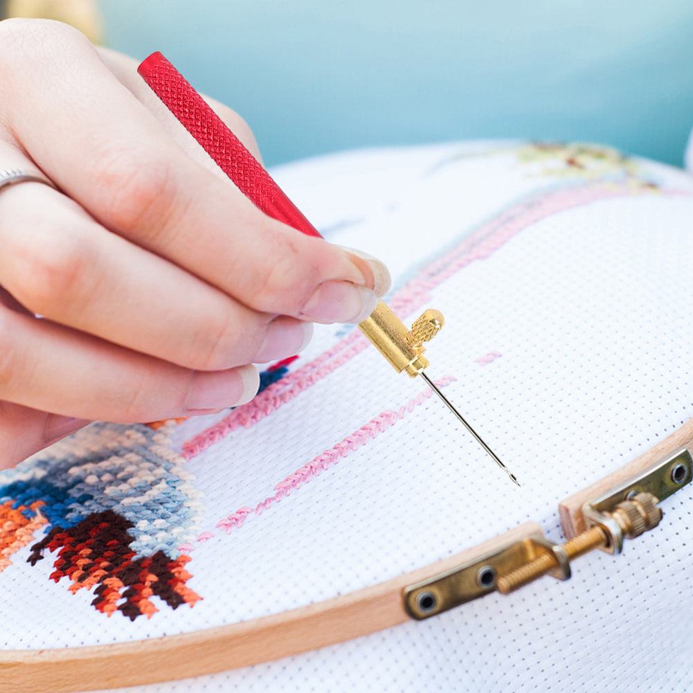 Perlensticknadel mit Aluminiumgriff – Bild 2 | LuxeStyle