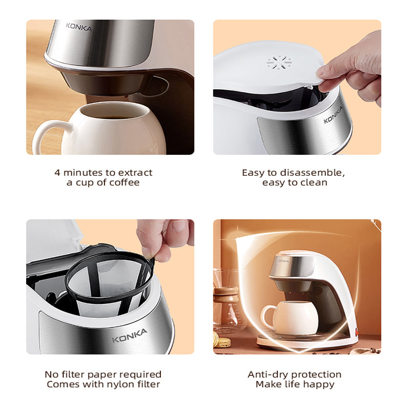 Mini-Kaffeemaschine für Zuhause und Büro