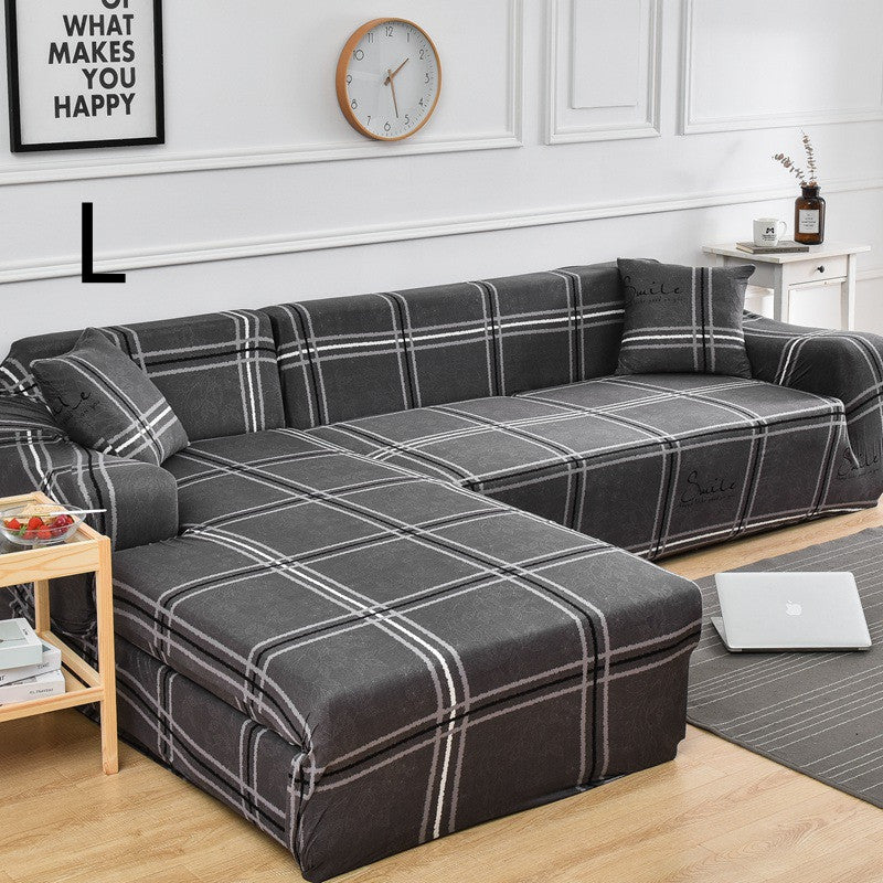 Universal Schonbezug für Liegesofa mit Blumenmuster