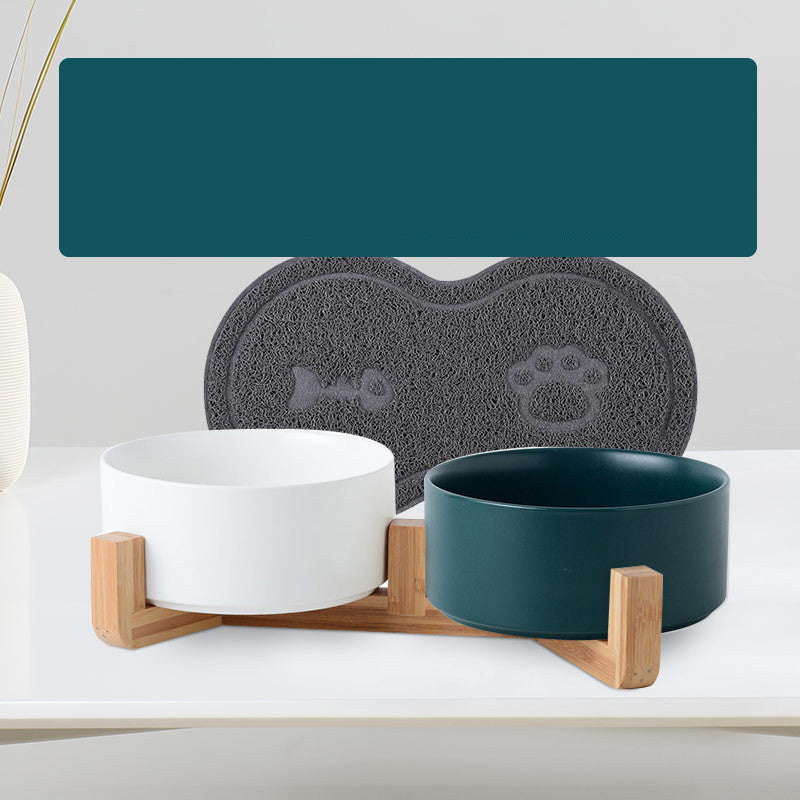 Doppel-Futternapf aus Keramik | LuxeStyle