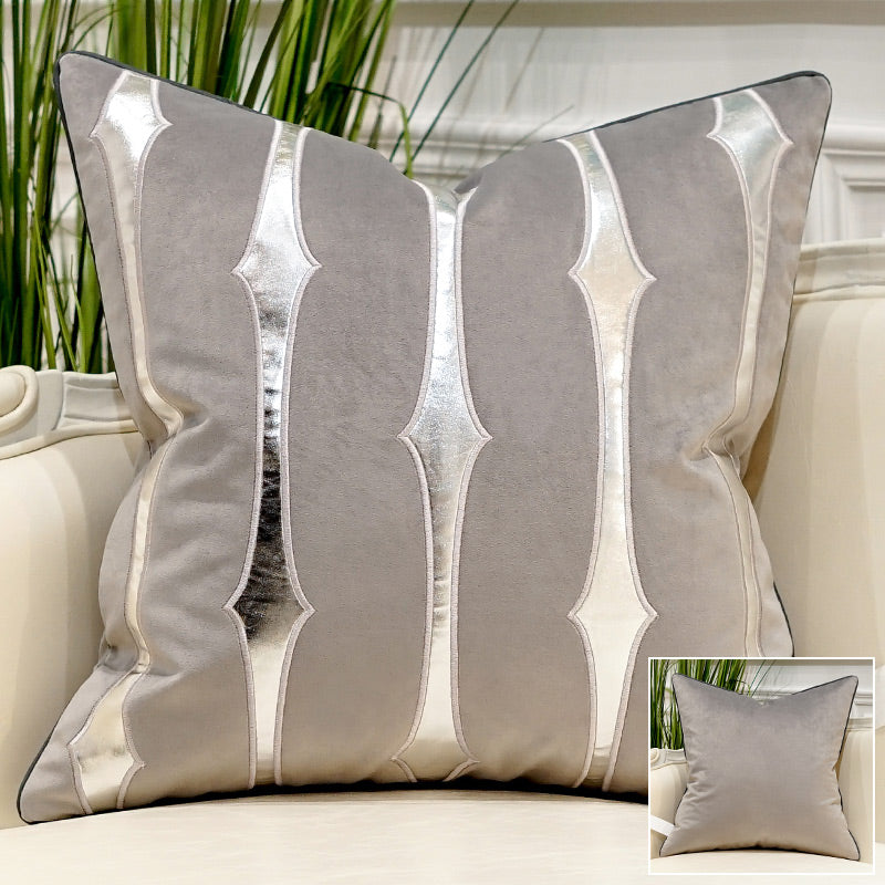 Besticktes Zierkissen für luxuriöse Sofas | LuxeStyle