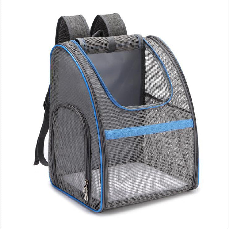 Tierrucksack aus Netzstoff für Ausflüge – Bild 2 | LuxeStyle