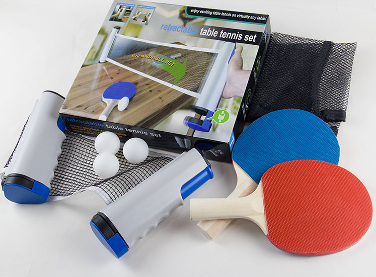 Tischtennis-Set mit Telescopischem Netzrahmen – Bild 6 | LuxeStyle
