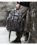 Canvas Rucksack für Herren | LuxeStyle