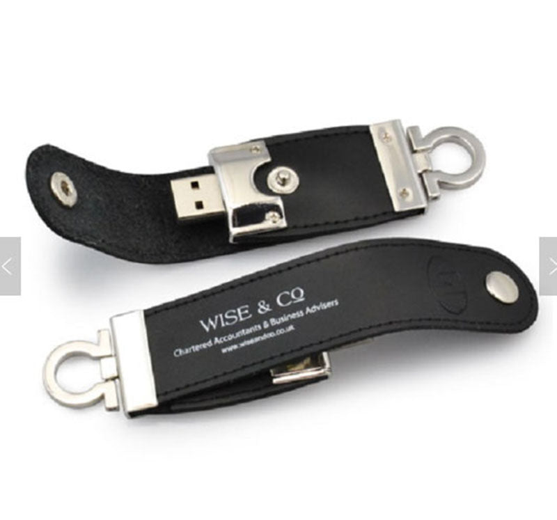 USB-Stick Leder-Optik 4 GB – 128 GB