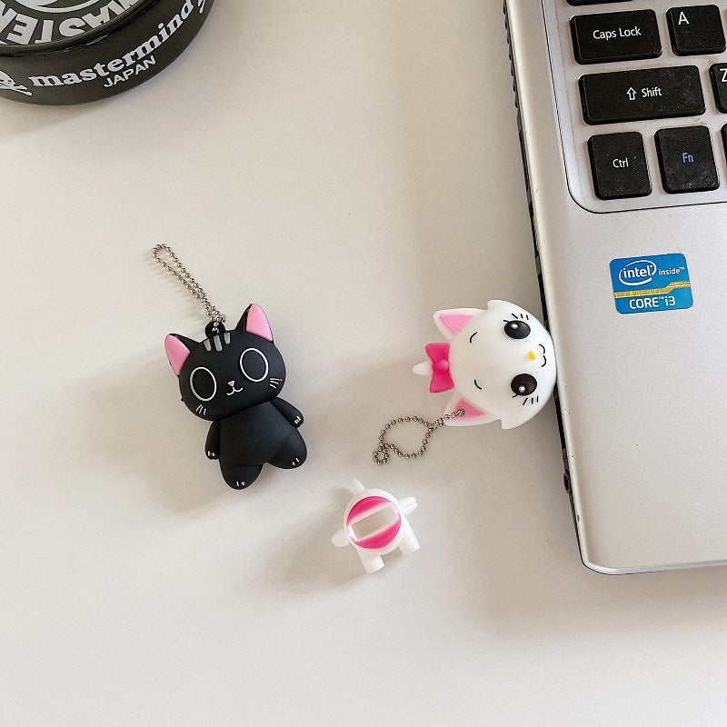 Duale USB-Katzen-Speichersticks für Handy & PC