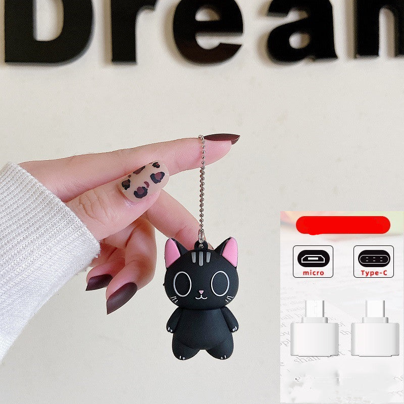 Duale USB-Katzen-Speichersticks für Handy & PC