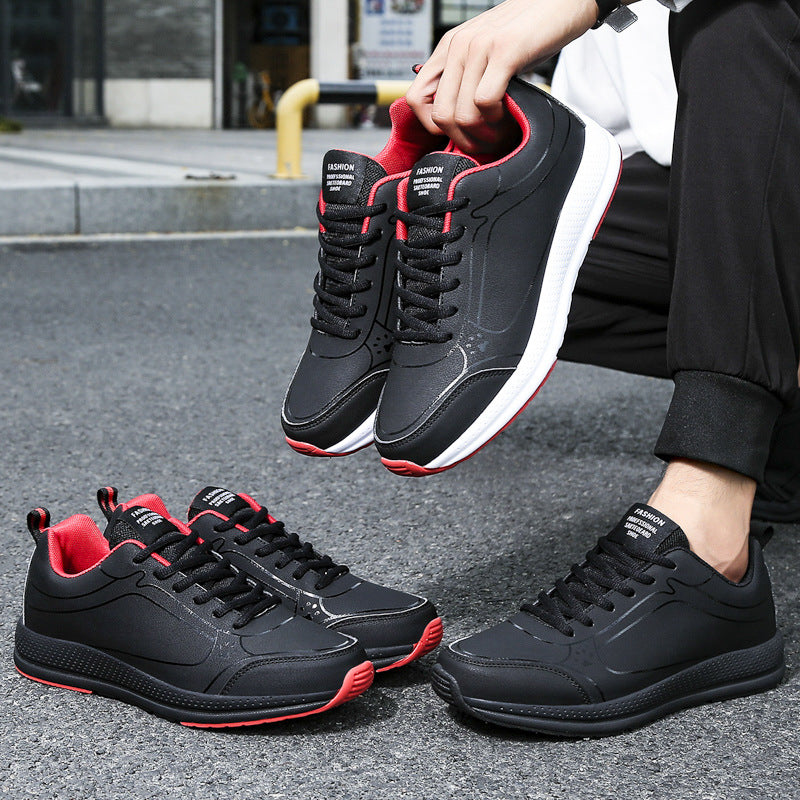 Leder Freizeit-Sneaker für Herren – Bild 4 | LuxeStyle