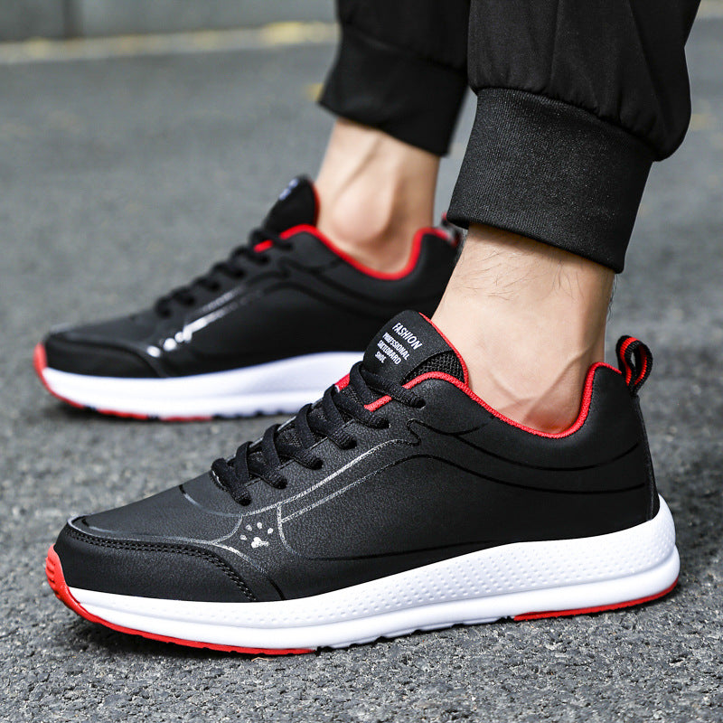 Leder Freizeit-Sneaker für Herren – Bild 6 | LuxeStyle