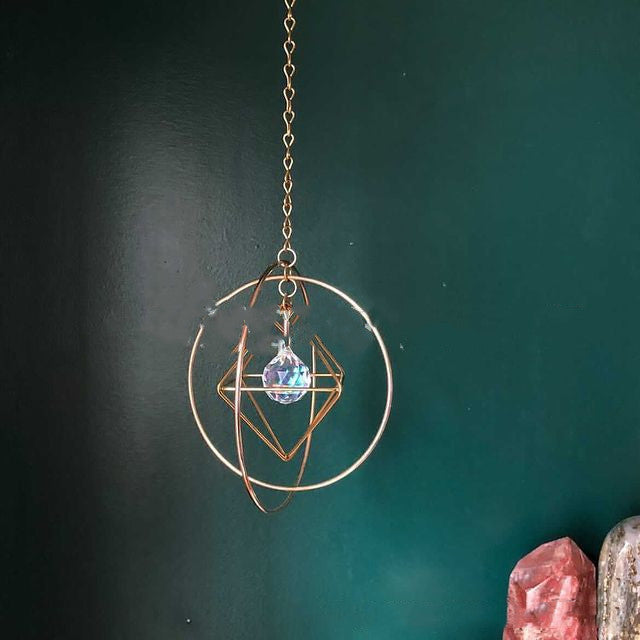 Kristall-Fensterdeko mit 63mm Anhänger – Bild 3 | LuxeStyle