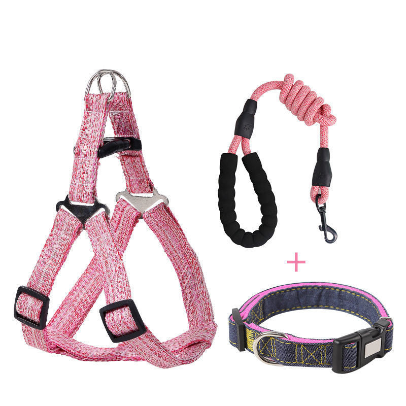 Reissfestes Hundegeschirr mit Leine – Bild 7 | LuxeStyle