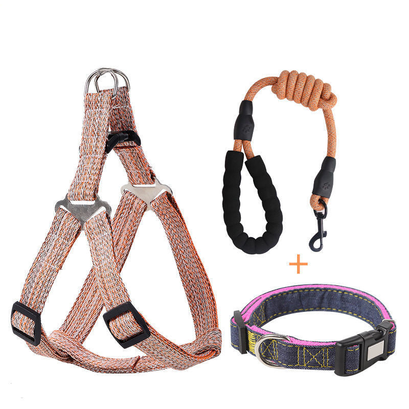 Reissfestes Hundegeschirr mit Leine – Bild 6 | LuxeStyle