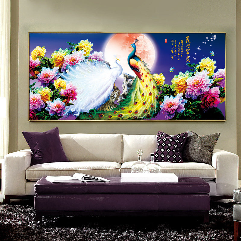 Diamant Painting "Pfau" (Rundsteine) – Bild 6 | LuxeStyle
