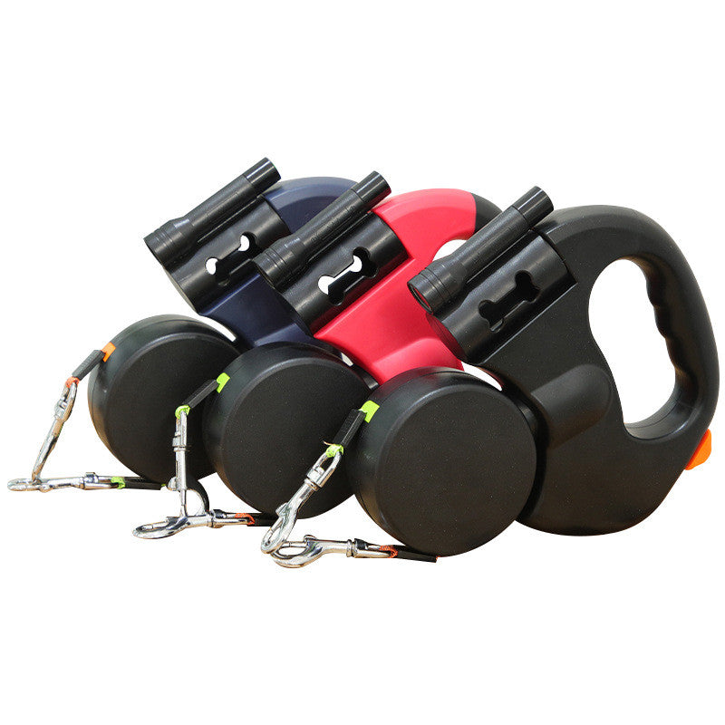 Automatisches Doppelkopf-Hundegeschirr mit Licht – Bild 3 | LuxeStyle