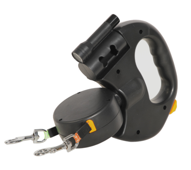 Automatisches Doppelkopf-Hundegeschirr mit Licht – Bild 7 | LuxeStyle