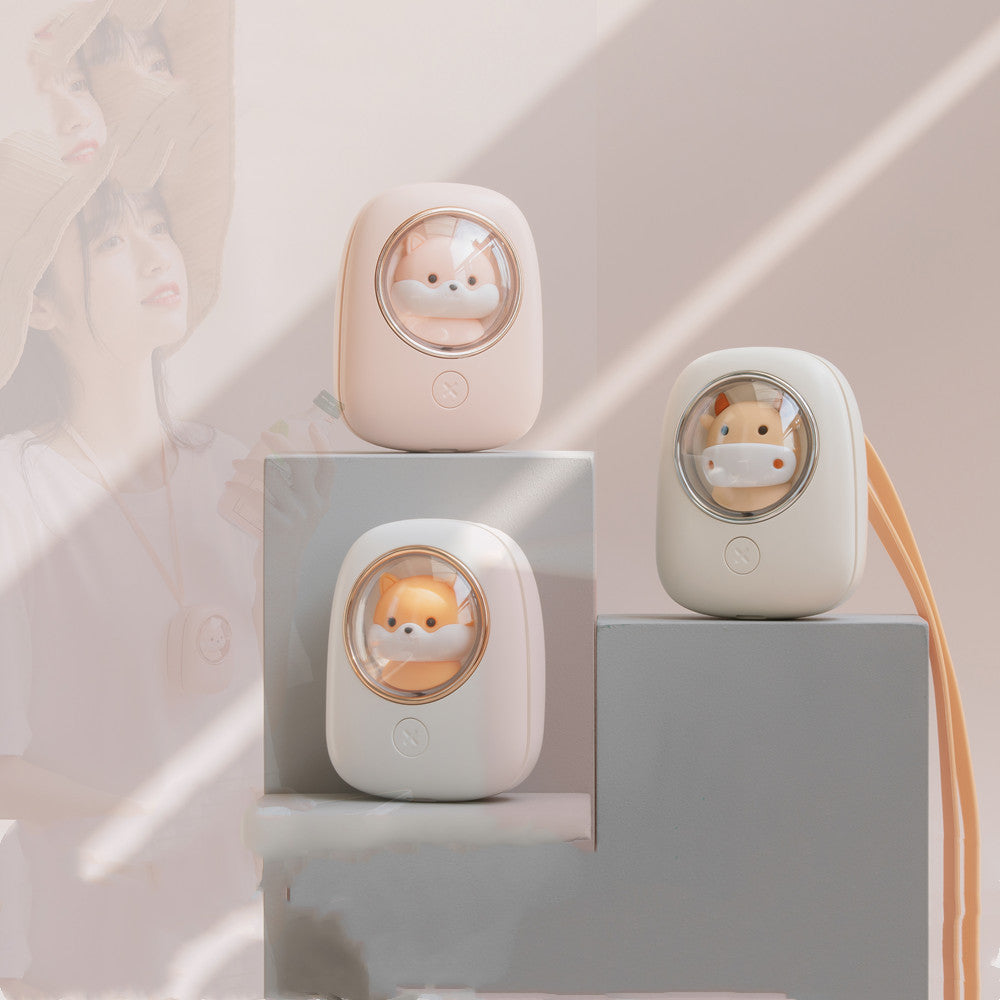 Hängender Nackenventilator mit USB