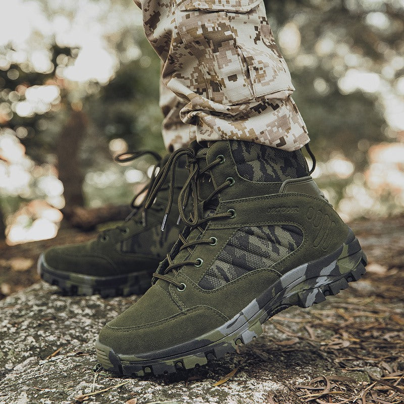 Tarnfarbene Outdoor-Boots im koreanischen Stil – Bild 3 | LuxeStyle
