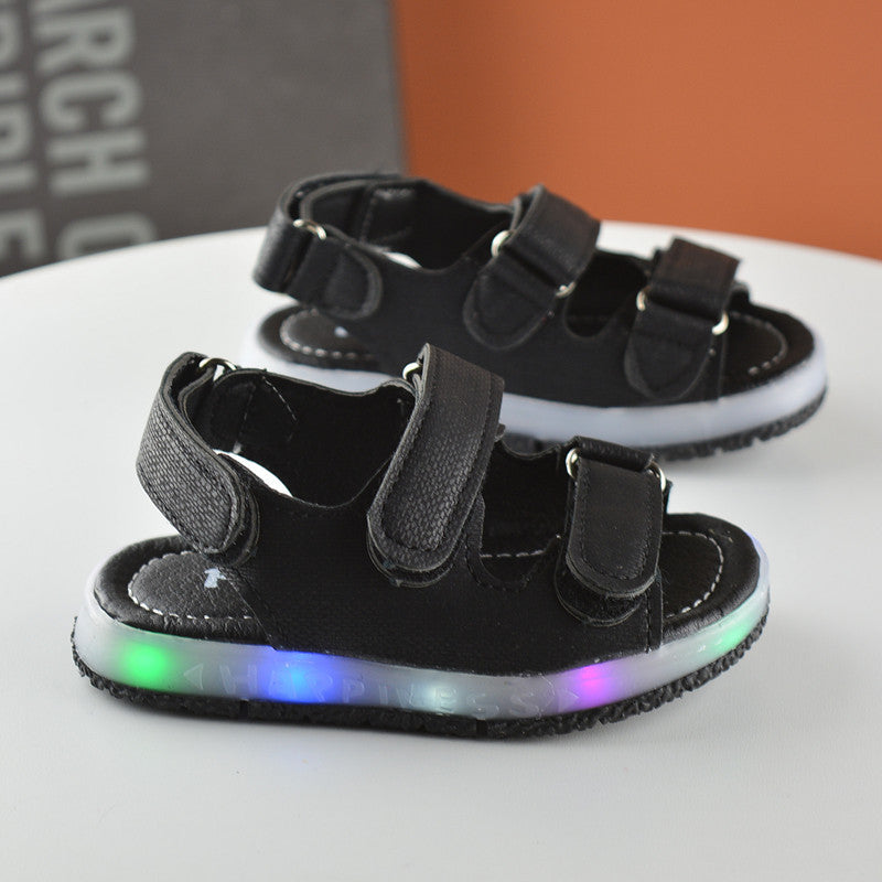 LED Leuchtsandalen für Kinder – Bild 5 | LuxeStyle