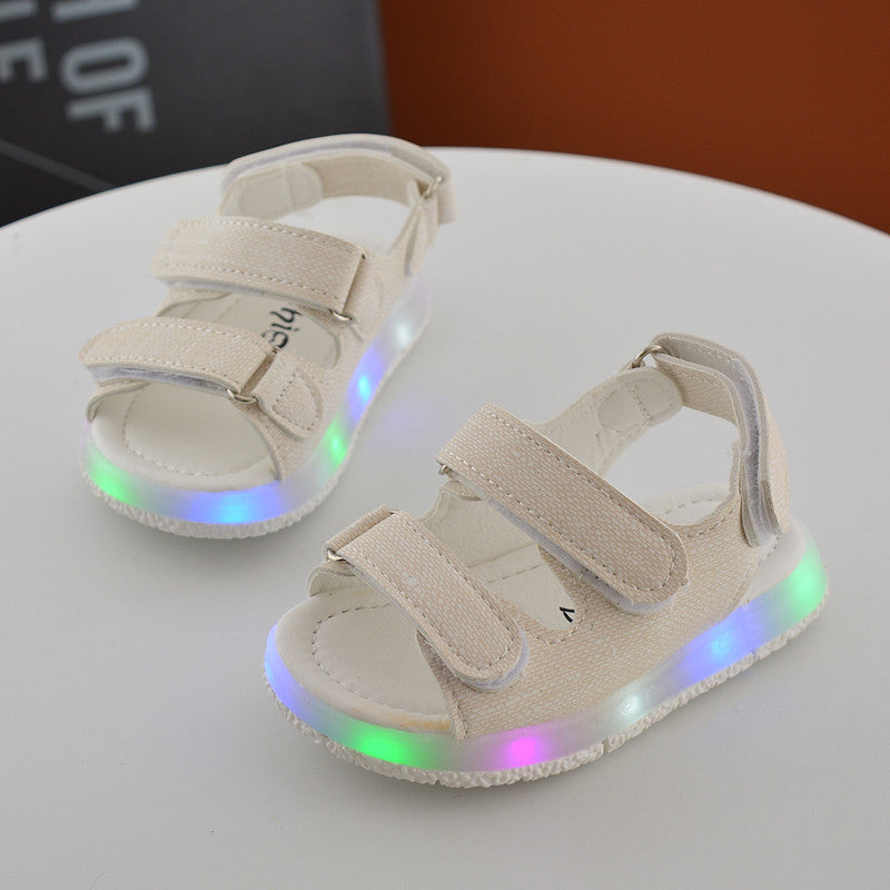 LED Leuchtsandalen für Kinder – Bild 3 | LuxeStyle