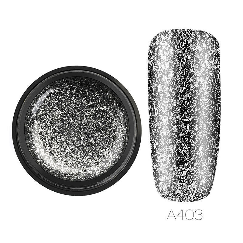 UV Nagellack Gel – Helles Platin