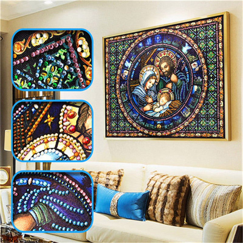 Diamond Painting mit Tiermotiv (30x40 cm) – Bild 10 | LuxeStyle