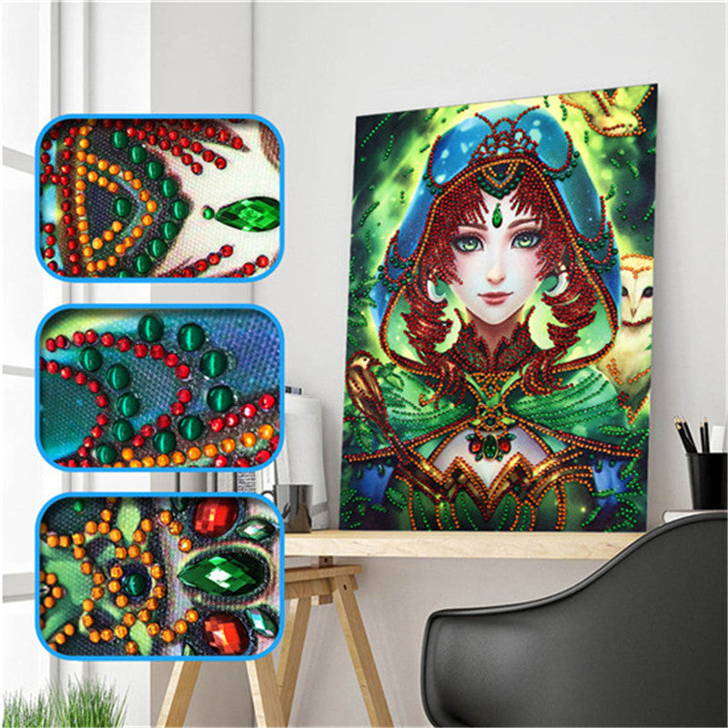 Diamond Painting mit Tiermotiv (30x40 cm) – Bild 5 | LuxeStyle
