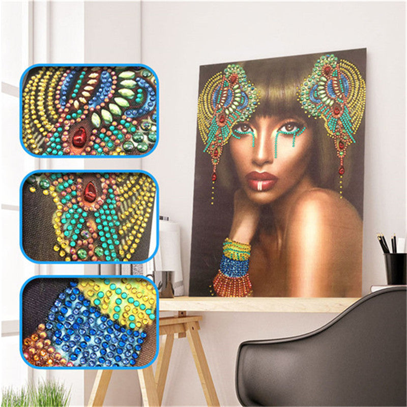Diamond Painting mit Tiermotiv (30x40 cm) – Bild 8 | LuxeStyle