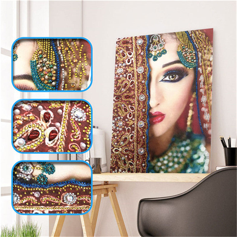 Diamond Painting mit Tiermotiv (30x40 cm) – Bild 3 | LuxeStyle